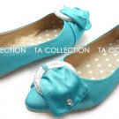 SATIN GABY FLAT