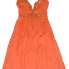 ORANGE LILY COTTON DRESS