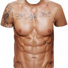 Fashion Muscle Men 3D Print T-Shirt O-Neck Short Sleeve Funny Streetwear Casual Tops & Tees Fashion Muscle Men 3D Print T-Shirt O-Neck Short Sleeve Funny Streetwear Casual Tops & Tees