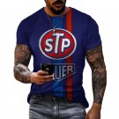 Summer Mens T Shirts Vintage Short Sleeve 3D Printed Streetwear STP Casual Oversize Fashion Tshirt