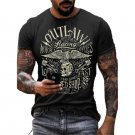Summer Mens T Shirts Oversized Loose Clothes Vintage Short Sleeve Fashion Outlaw 3D Printed T-shirt
