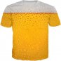 Fashion T-Shirt Beer 3D Print T Shirt Women Men Funny Novelty T-shirt Short Sleeve Tops