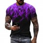 Men's T-shirt Summer 3D Print Smoke Top T shirts Plus Size Short Sleeve Casual Clothes