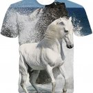 Fashion Streetwear Summer O-neck Animal Horse Print 3D T-Shirt Clothes Men Women Oversized Tshirts