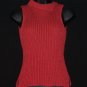 J CREW Sleeveless Ladies Russet Red Sweater