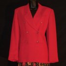 Jones Wear New York Double Breasted Blazer & Paisley Skirt Set