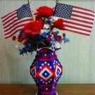 4th of July Vase