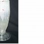 Northwood White Carnival Glass Cornvase-Damaged