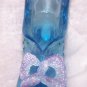 Fenton Collectible Blue Decorated Shoe