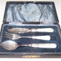 Sterling Silver Relish Set W/ Original Case
