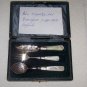 Sterling Silver Relish Set W/ Original Case