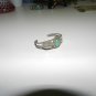 Native America Silver and Turqoise Cuff Bracelet