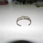 Native America Silver and Turqoise Cuff Bracelet