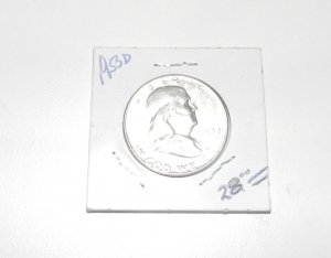 1953 D Franklin Half Dollar