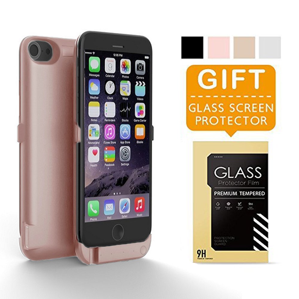 iPhone 6 Battery Case Pack, Charging Case 6800mAh External Battery