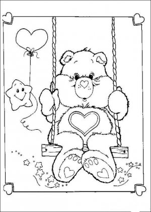 Coloring book- Hello Kitty, Bratz & Care Bears, over 100 pages, unlimited for you to print out!!