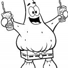 Sponge Bob Square Pants coloring ebook 60 pages!