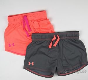 Under Armour Girls' UA RAZZLE Mesh Athletic Shorts 1236074