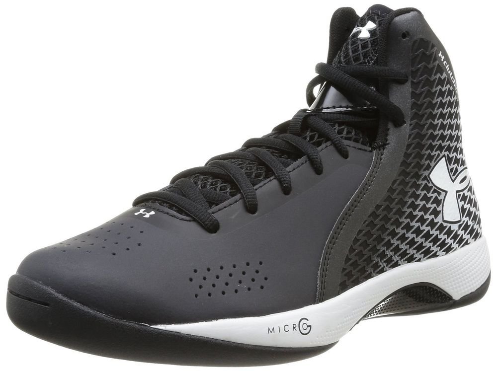 Under Armour UA Micro G Torch Basketball Shoe w/ ClutchFit Black