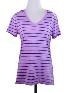 Under Armour Women's UA Charged Cotton Undeniable Stripe T-Shirt - 1264103