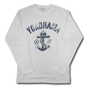 07 Anchor Long Sleeve T-Shirt (White)