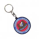 Rubber 2D Emblem Key Ring