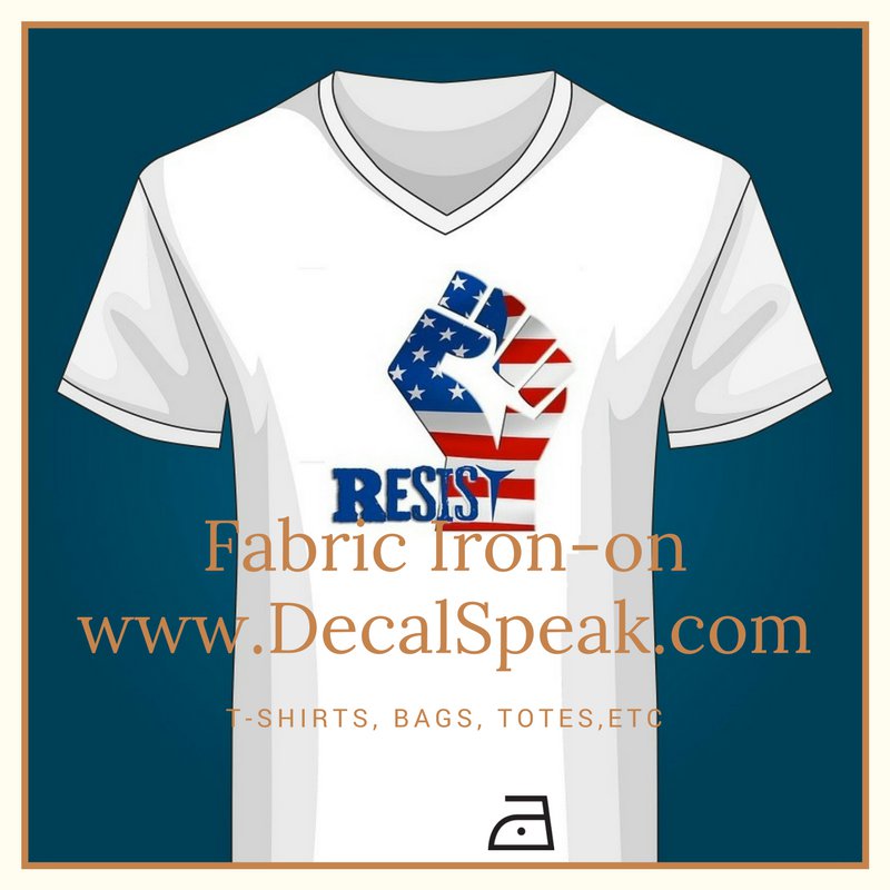 Resist Fabric Iron-on