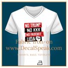 No Trump No KKK No Fascist USA Fabric Iron-on