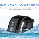 Black Smart Watch OLED Touch Screen Waterproof Health Wristband