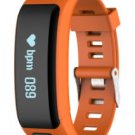 Orange Smart Watch OLED Touch Screen Waterproof Health Wristband