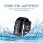 Orange Smart Watch OLED Touch Screen Waterproof Health Wristband