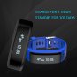 Orange Smart Watch OLED Touch Screen Waterproof Health Wristband