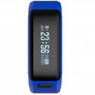 Blue Smart Watch OLED Touch Screen Waterproof Health Wristband