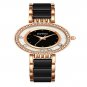 Kimio Rolling Crystal Diamond Gold Bracelet Women's Fashion Quartz-Watch