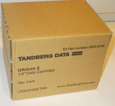 5X LTO-2 400gb Ultrium tape