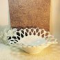 Vintage Westmoreland Milk Glass Banana Bowl