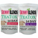 14 DAY SKINNY DETOX TEA AM&PM TEATOX FLAT TUMMY BOOST METABOLISM BURN FAT