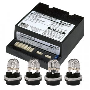 Whelen 90W Power Supply & 4 Strobe Kit