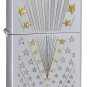 Zippo Lighter 28277 Flag Stain Chrome 041689282776