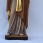 St Joseph the Worker Statue Christ Figurine OIL PAINTING AND GOLD IN WOOD