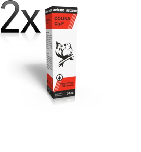 Avizoon COLINA Ca-P 2X 30ml, (hepatic and digestive problems). Birds & Cage