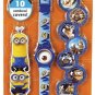 KIDS DIGITAL WATCH MINIONS WITH 10 CAPS