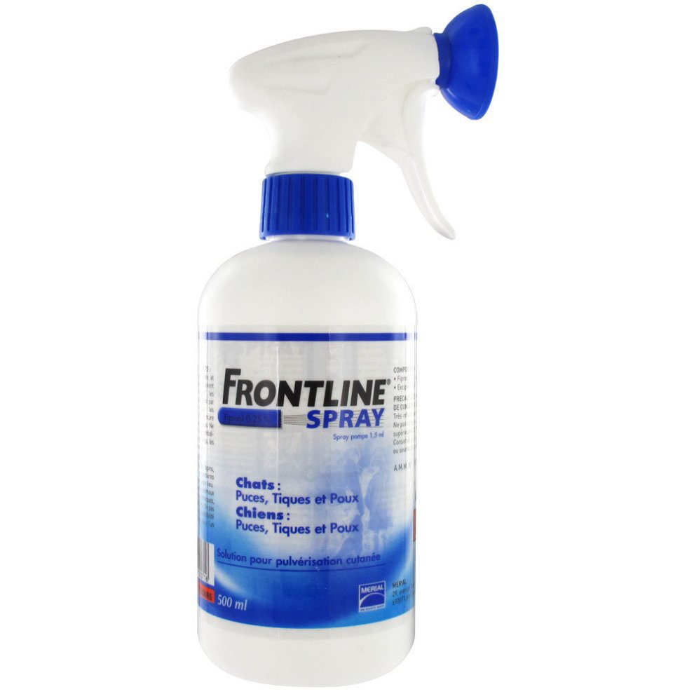 Frontline Spray for Dogs & Cats 500 ml