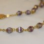 Rosary - Purple, White and Golden
