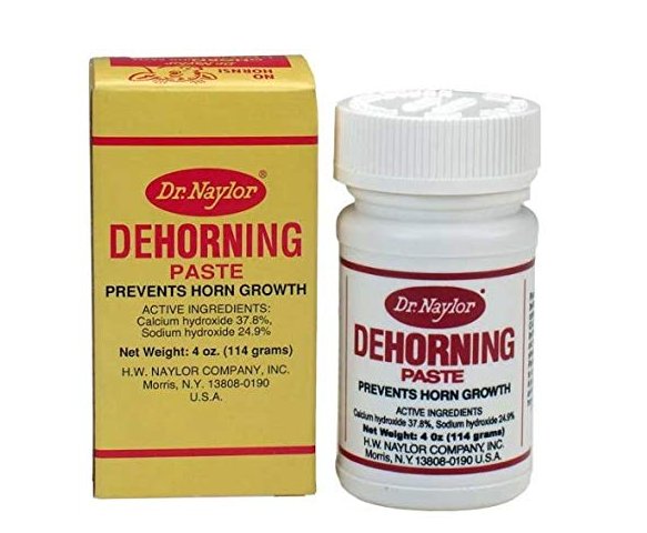 Dehorning Paste Prevents Horns growth 4oz- 118gr,Dr. Naylor