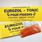 Eurozol Tonic, the famous stimulating tonic for Racing Pigeons