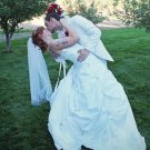 Fingertip wedding veil IVORY Ready to ship NEW