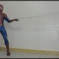 Custom Made Life Size Tobey Maguire Deluxe Spiderman Spinning Web Statue Prop