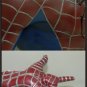 Custom Made Life Size Tobey Maguire Deluxe Spiderman Spinning Web Statue Prop