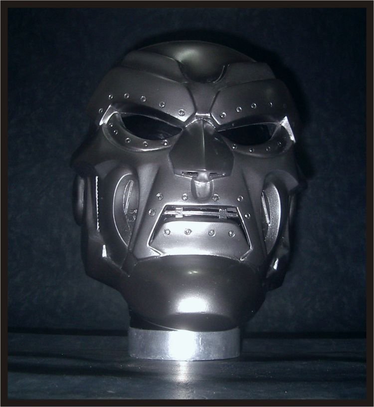 Custom Made Dr. Doom Life Size Helmet Superhero Prop